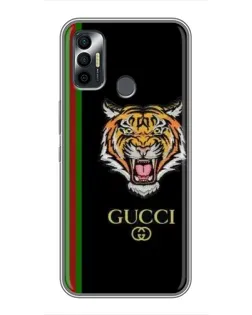 Чехол для TECNO Spark 7 (KF6n) с картинкой «Тигр Gucci» Чехол для TECNO Spark 7 (KF6n) с картинкой «Тигр Gucci»