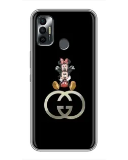 Чехол для TECNO Spark 7 (KF6n) с картинкой «Минни Маус на лого» Чехол для TECNO Spark 7 (KF6n) с картинкой «Минни Маус на лого»