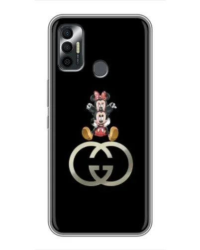 Чехол для TECNO Spark 7 (KF6n) с картинкой «Минни Маус на лого» Чехол для TECNO Spark 7 (KF6n) с картинкой «Минни Маус на лого»