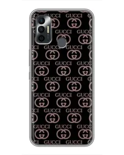 Чехол для TECNO Spark 7 (KF6n) с картинкой «Классическая монограмма Gucci» Чехол для TECNO Spark 7 (KF6n) с картинкой «Классическая монограмма Gucci»