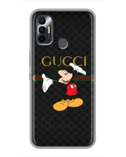 Чехол для TECNO Spark 7 (KF6n) с картинкой «Микки Маус Gucci» Чехол для TECNO Spark 7 (KF6n) с картинкой «Микки Маус Gucci»