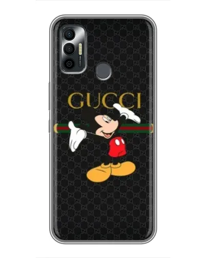 Чехол для TECNO Spark 7 (KF6n) с картинкой «Микки Маус Gucci» Чехол для TECNO Spark 7 (KF6n) с картинкой «Микки Маус Gucci»