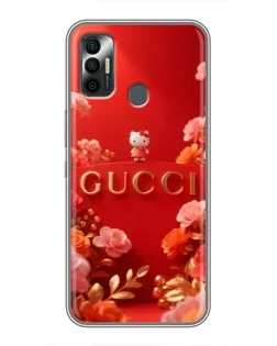 Чехол для TECNO Spark 7 (KF6n) с картинкой «Gucci — золотой сад» Чехол для TECNO Spark 7 (KF6n) с картинкой «Gucci — золотой сад»