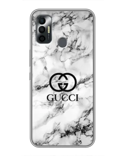 Чехол для TECNO Spark 7 (KF6n) с картинкой «Gucci — мраморный шик» Чехол для TECNO Spark 7 (KF6n) с картинкой «Gucci — мраморный шик»