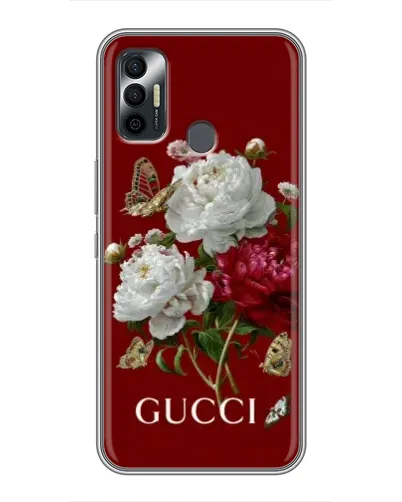 Чехол для TECNO Spark 7 (KF6n) с картинкой «Gucci — сад» Чехол для TECNO Spark 7 (KF6n) с картинкой «Gucci — сад»