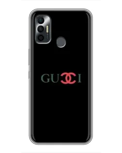 Чехол для TECNO Spark 7 (KF6n) с картинкой «Gucci — красный градиент» Чехол для TECNO Spark 7 (KF6n) с картинкой «Gucci — красный градиент»
