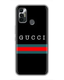 Чехол для TECNO Spark 7 (KF6n) с картинкой «Gucci — красный пояс» Чехол для TECNO Spark 7 (KF6n) с картинкой «Gucci — красный пояс»