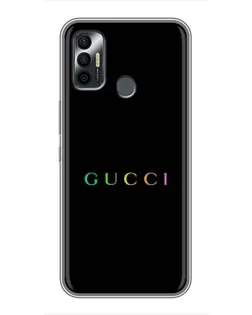 Чехол для TECNO Spark 7 (KF6n) с картинкой «Gucci — неоновый минимализм» Чехол для TECNO Spark 7 (KF6n) с картинкой «Gucci — неоновый минимализм»