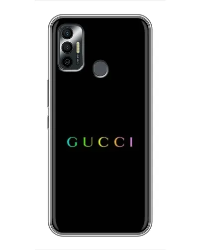 Чехол для TECNO Spark 7 (KF6n) с картинкой «Gucci — неоновый минимализм» Чехол для TECNO Spark 7 (KF6n) с картинкой «Gucci — неоновый минимализм»