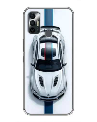 Чохол для TECNO Spark 7 (KF6n) з картинкою «Вид зверху — BMW M»