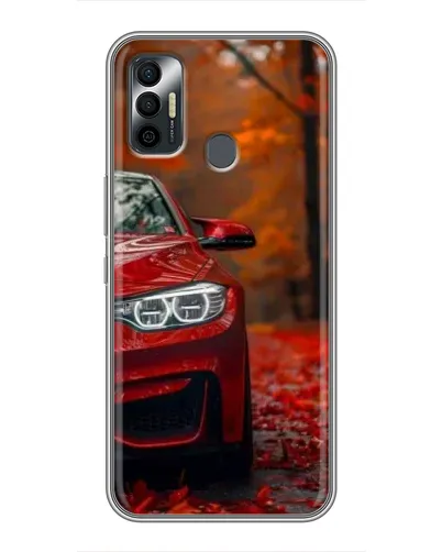 Чохол для TECNO Spark 7 (KF6n) з картинкою «Осіння BMW M4»