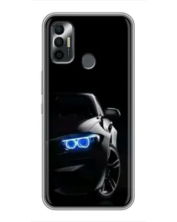 Чохол для TECNO Spark 7 (KF6n) з картинкою «BMW — нічний погляд» Чохол для TECNO Spark 7 (KF6n) з картинкою «BMW — нічний погляд»