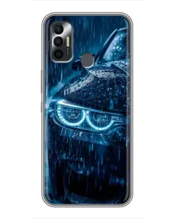 Чохол для TECNO Spark 7 (KF6n) з картинкою «BMW під дощем» Чохол для TECNO Spark 7 (KF6n) з картинкою «BMW під дощем»