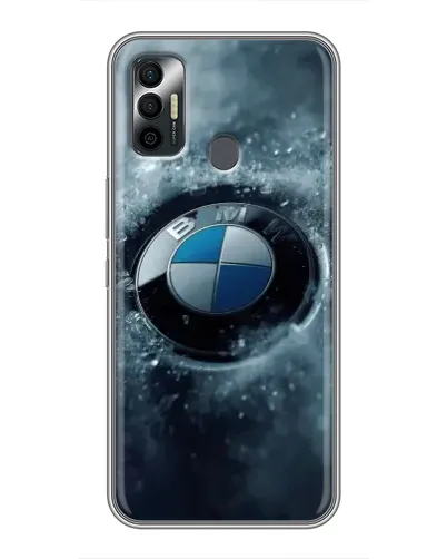 Чехол для TECNO Spark 7 (KF6n) с картинкой «Логотип BMW — лед» Чехол для TECNO Spark 7 (KF6n) с картинкой «Логотип BMW — лед»