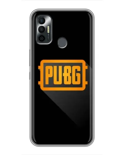 Чехол для TECNO Spark 7 (KF6n) с картинкой «PUBG — рамка лого» Чехол для TECNO Spark 7 (KF6n) с картинкой «PUBG — рамка лого»