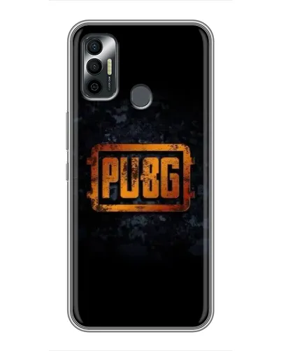 Чехол для TECNO Spark 7 (KF6n) с картинкой «PUBG — золотой логотип» Чехол для TECNO Spark 7 (KF6n) с картинкой «PUBG — золотой логотип»