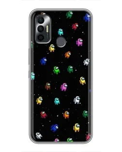 Чехол для TECNO Spark 7 (KF6n) с картинкой «Экипаж Among Us» Чехол для TECNO Spark 7 (KF6n) с картинкой «Экипаж Among Us»