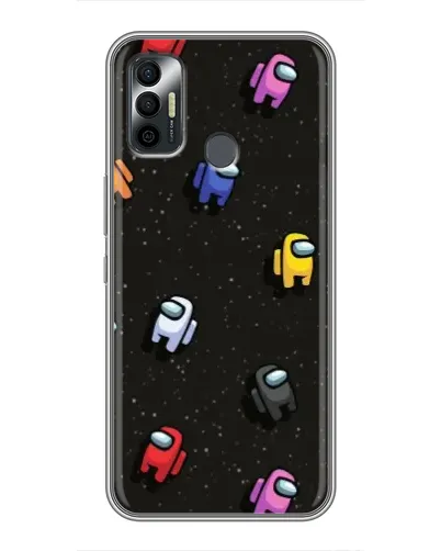 Чохол для TECNO Spark 7 (KF6n) з картинкою «Космічний патерн Among Us» Чохол для TECNO Spark 7 (KF6n) з картинкою «Космічний патерн Among Us»