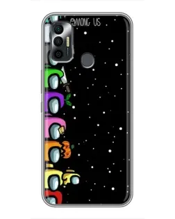 Чохол для TECNO Spark 7 (KF6n) з картинкою «Команда Among Us» Чохол для TECNO Spark 7 (KF6n) з картинкою «Команда Among Us»