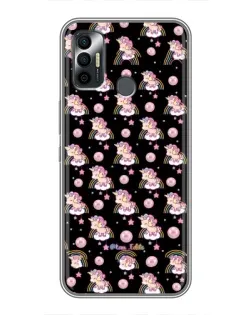 Чехол для TECNO Spark 7 (KF6n) с картинкой «Magic Unicorn паттерн»