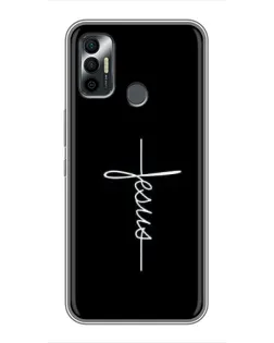 Чохол для TECNO Spark 7 (KF6n) з картинкою «Тонка лінія віри»