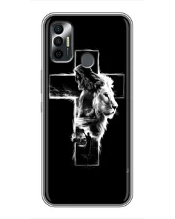 Чехол для TECNO Spark 7 (KF6n) с картинкой «Сияющий крест Jesus» Чехол для TECNO Spark 7 (KF6n) с картинкой «Сияющий крест Jesus»