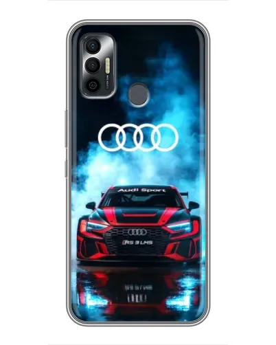 Чохол для TECNO Spark 7 (KF6n) з картинкою «Audi Sport — неон» Чохол для TECNO Spark 7 (KF6n) з картинкою «Audi Sport — неон»