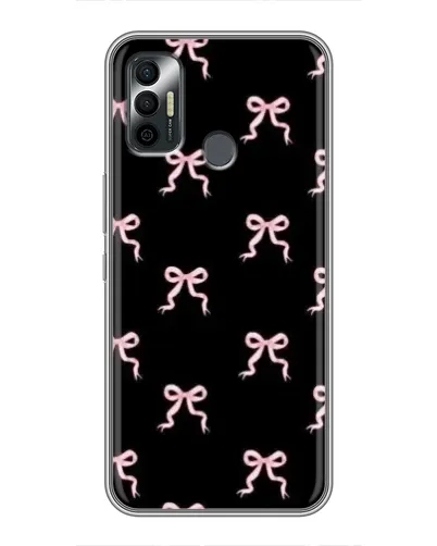 Чехол для TECNO Spark 7 (KF6n) с картинкой «Бант-цветок» Чехол для TECNO Spark 7 (KF6n) с картинкой «Бант-цветок»