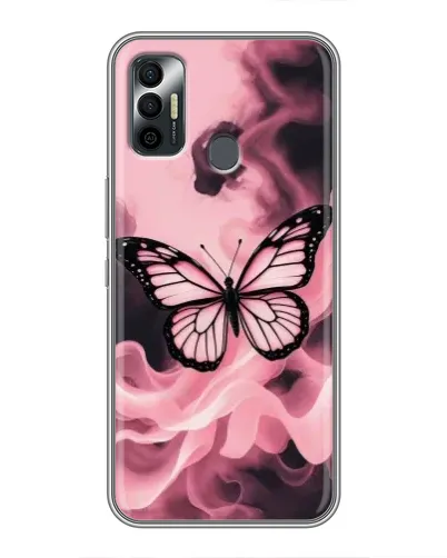 Чехол для TECNO Spark 7 (KF6n) с картинкой «Бабочка в дыму» Чехол для TECNO Spark 7 (KF6n) с картинкой «Бабочка в дыму»