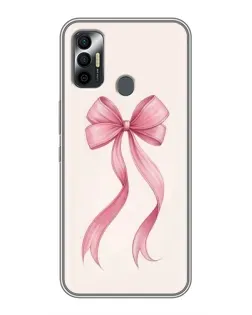 Чохол для TECNO Spark 7 (KF6n) з картинкою «Рожевий бант» Чохол для TECNO Spark 7 (KF6n) з картинкою «Рожевий бант»