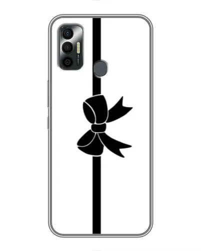 Чехол для TECNO Spark 7 (KF6n) с картинкой «Вертикальный бант» Чехол для TECNO Spark 7 (KF6n) с картинкой «Вертикальный бант»