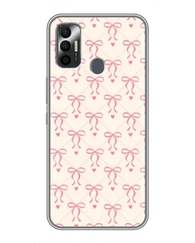 Чехол для TECNO Spark 7 (KF6n) с картинкой «Розовые бантики Coquette» Чехол для TECNO Spark 7 (KF6n) с картинкой «Розовые бантики Coquette»