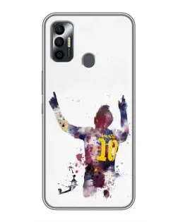 Чохол для TECNO Spark 7 (KF6n) з картинкою «Акварельний Мессі Барселона» Чохол для TECNO Spark 7 (KF6n) з картинкою «Акварельний Мессі Барселона»