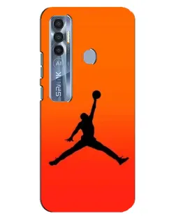 Чехол для TECNO Spark 7 Pro с картинкой «Jordan Sunset»