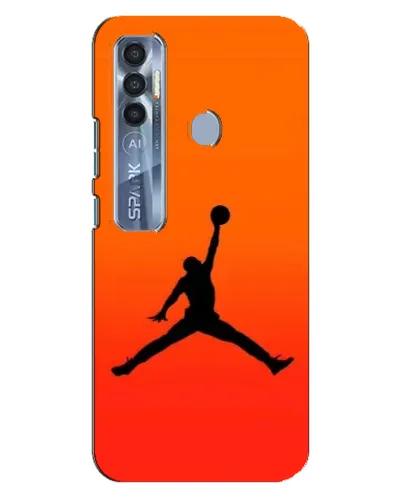 Чехол для TECNO Spark 7 Pro с картинкой «Jordan Sunset»