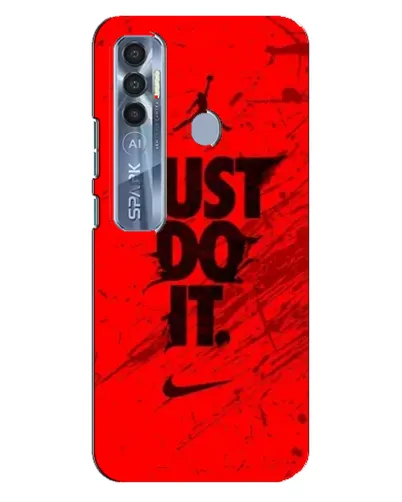Чехол для TECNO Spark 7 Pro с картинкой «Nike Just Do It»