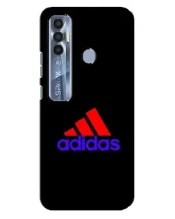 Чехол для TECNO Spark 7 Pro с картинкой «Классический Adidas»
