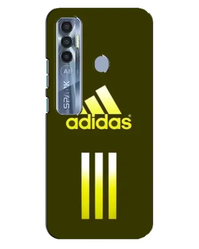 Чехол для TECNO Spark 7 Pro с картинкой «Оливковый градиент Adidas» Чехол для TECNO Spark 7 Pro с картинкой «Оливковый градиент Adidas»
