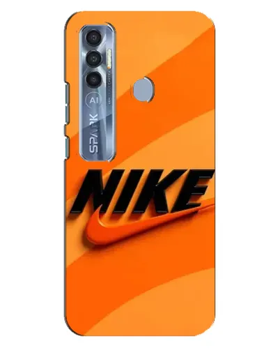 Чехол для TECNO Spark 7 Pro с картинкой «Оранжевый драйв Nike» Чехол для TECNO Spark 7 Pro с картинкой «Оранжевый драйв Nike»