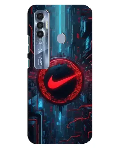 Чехол для TECNO Spark 7 Pro с картинкой «Техногенный стиль Nike» Чехол для TECNO Spark 7 Pro с картинкой «Техногенный стиль Nike»