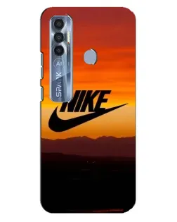 Чехол для TECNO Spark 7 Pro с картинкой «Nike — вечерний горизонт» Чехол для TECNO Spark 7 Pro с картинкой «Nike — вечерний горизонт»