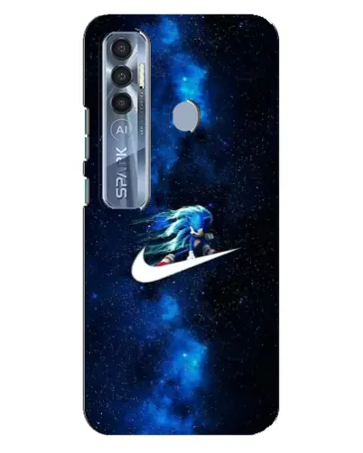 Чехол для TECNO Spark 7 Pro с картинкой «Звездный путь Nike» Чехол для TECNO Spark 7 Pro с картинкой «Звездный путь Nike»