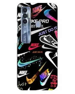 Чехол для TECNO Spark 7 Pro с картинкой «Nike — роскошь» Чехол для TECNO Spark 7 Pro с картинкой «Nike — роскошь»