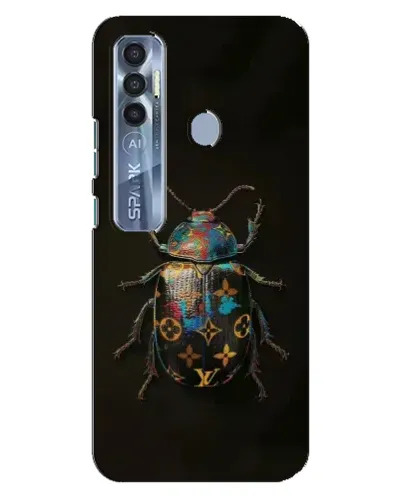 Чехол для TECNO Spark 7 Pro с картинкой «LV — мраморный принт» Чехол для TECNO Spark 7 Pro с картинкой «LV — мраморный принт»