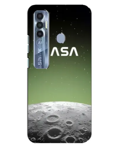 Чехол для TECNO Spark 7 Pro с картинкой «NASA — лунный градиент» Чехол для TECNO Spark 7 Pro с картинкой «NASA — лунный градиент»
