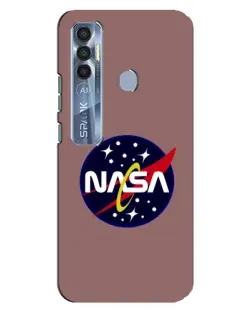 Чохол для TECNO Spark 7 Pro з картинкою «NASA — ретро космос» Чохол для TECNO Spark 7 Pro з картинкою «NASA — ретро космос»