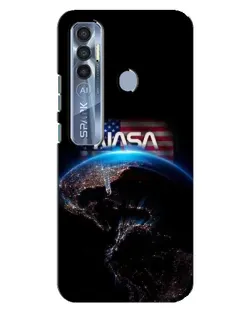 Чохол для TECNO Spark 7 Pro з картинкою «Земля з космосу NASA» Чохол для TECNO Spark 7 Pro з картинкою «Земля з космосу NASA»