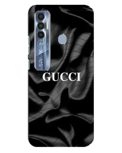 Чехол для TECNO Spark 7 Pro с картинкой «Gucci — шелковые волны»