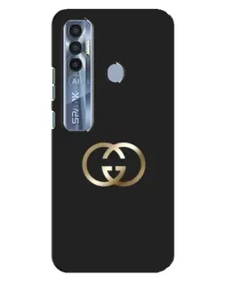 Чехол для TECNO Spark 7 Pro с картинкой «Минимализм Gucci»
