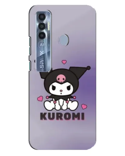 Чохол для TECNO Spark 7 Pro з картинкою «Kuromi — фіолетовий арт» Чохол для TECNO Spark 7 Pro з картинкою «Kuromi — фіолетовий арт»